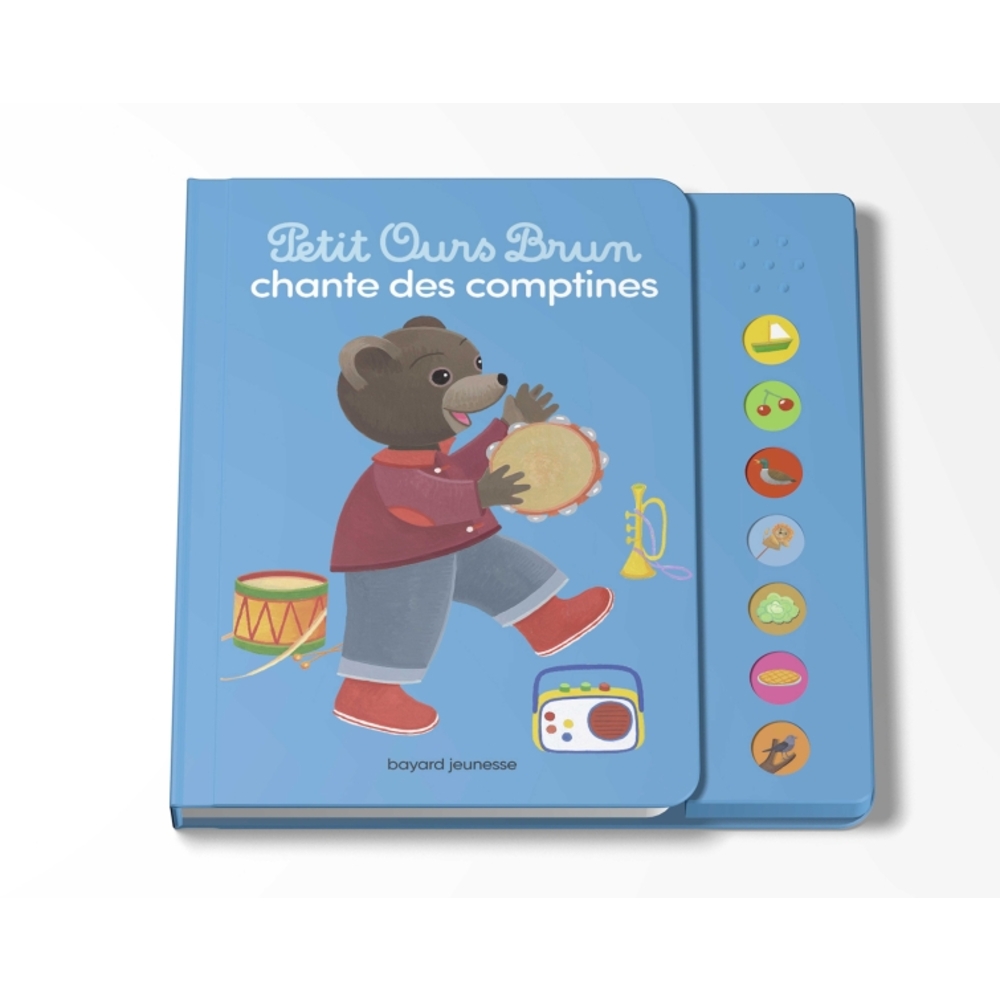 Livre pour enfant sonore, Petit ours brun chante des comptines