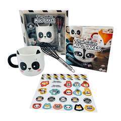 Livre coffret Mon atelier Mug Cake + stickers - Panda