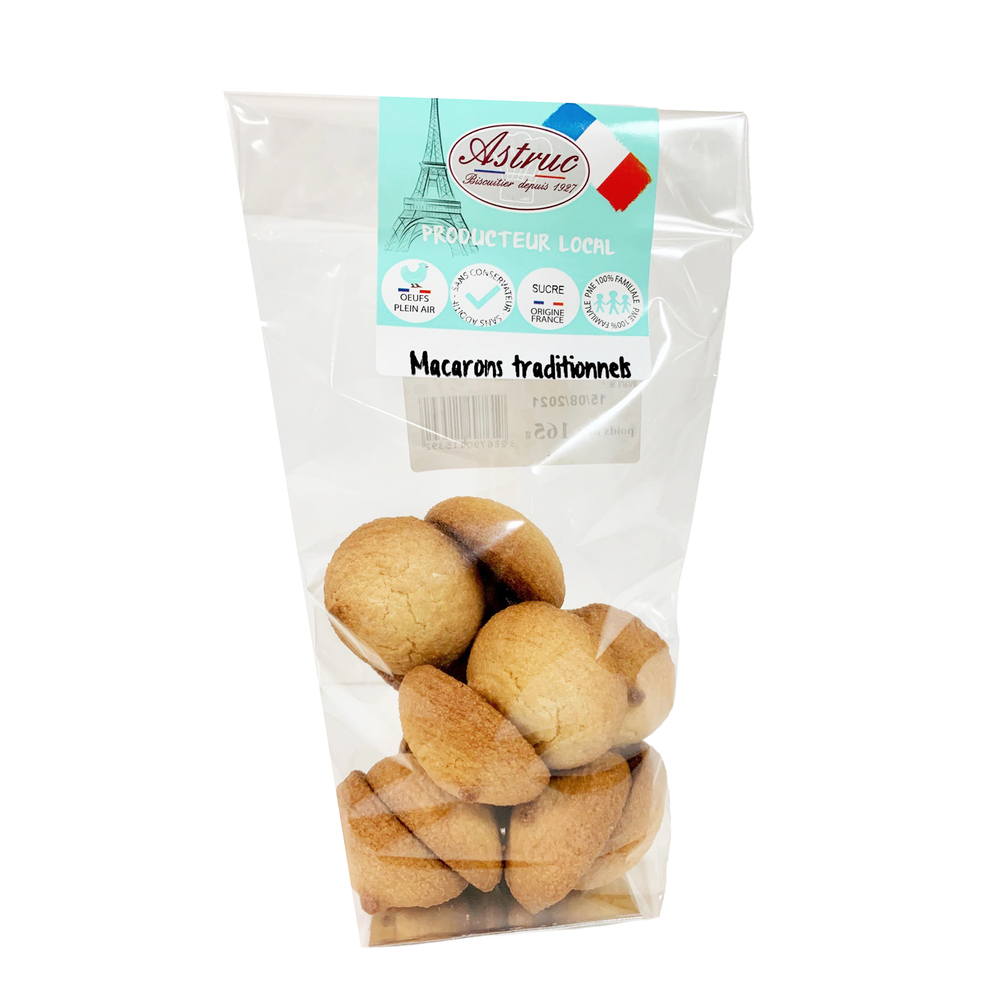 Macarons traditionnels - 165g