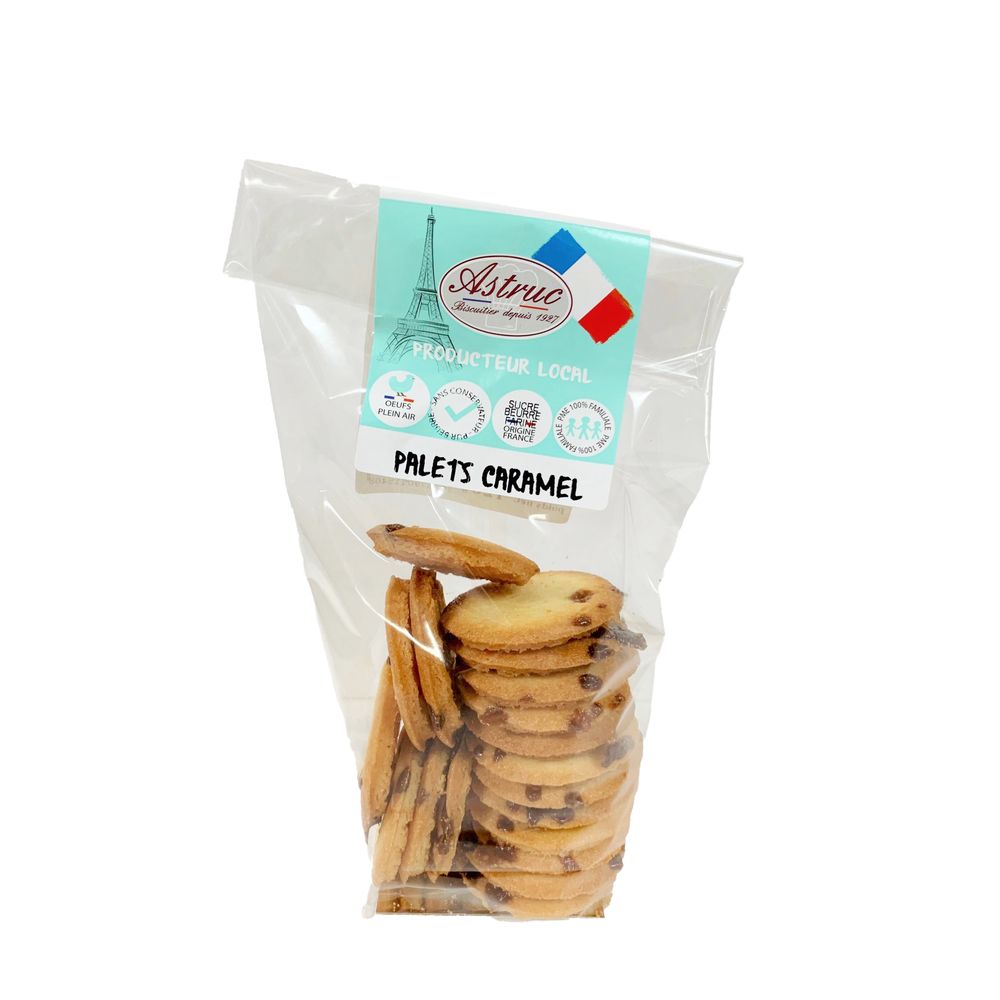 Palets aux éclats de caramel salé - 120g