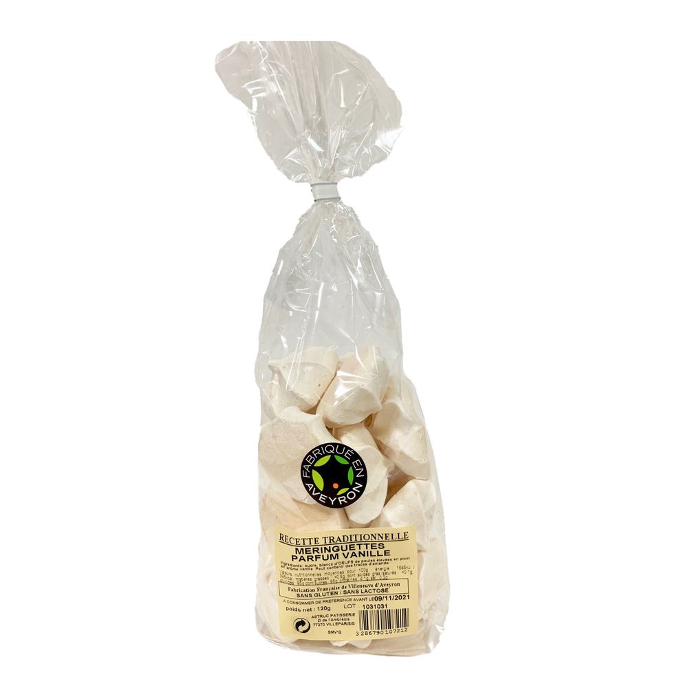 Meringues - parfum vanille - 120g