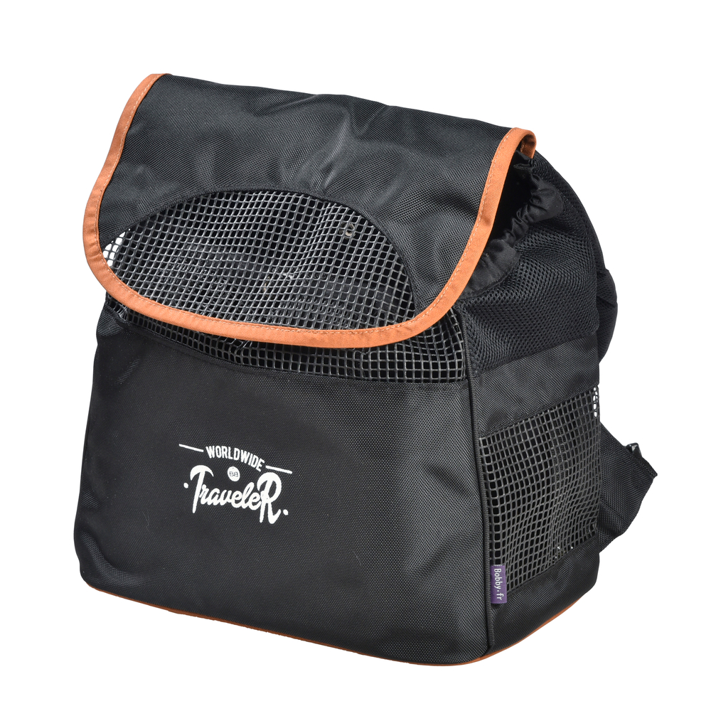 Sac traveler noir pour chien S