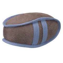 Ballon de rugby marron et bleu - 20 cm