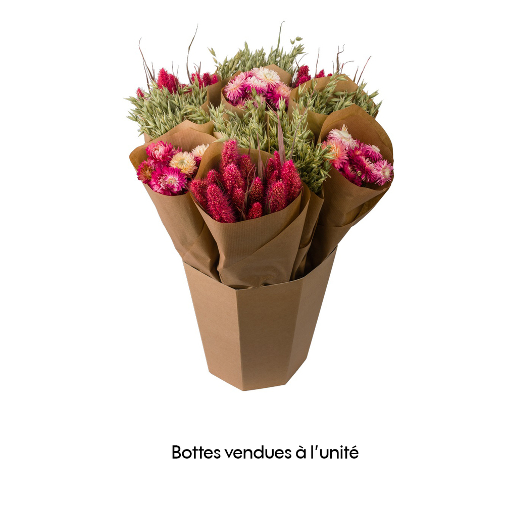 Botte de fleurs séchées - Rose