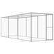Cage pour animaux Acier galvanisé - 450x150x150 cm