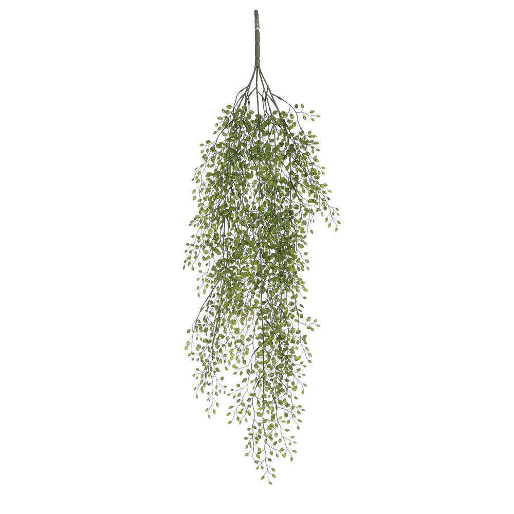 Plante artificielle suspendue 'Jasmin', coloris vert - H.81cm