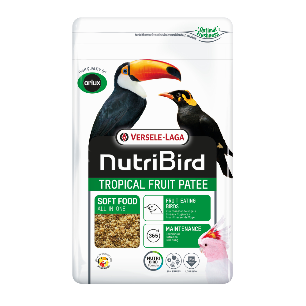Pâtée NutriBird Tropical Fruit oiseaux 1kg