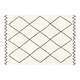 Tapis rectangle Saoura beige - 60x110 cm