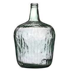 Vase dame Jeanne verre recyclé - 10L Ø26
