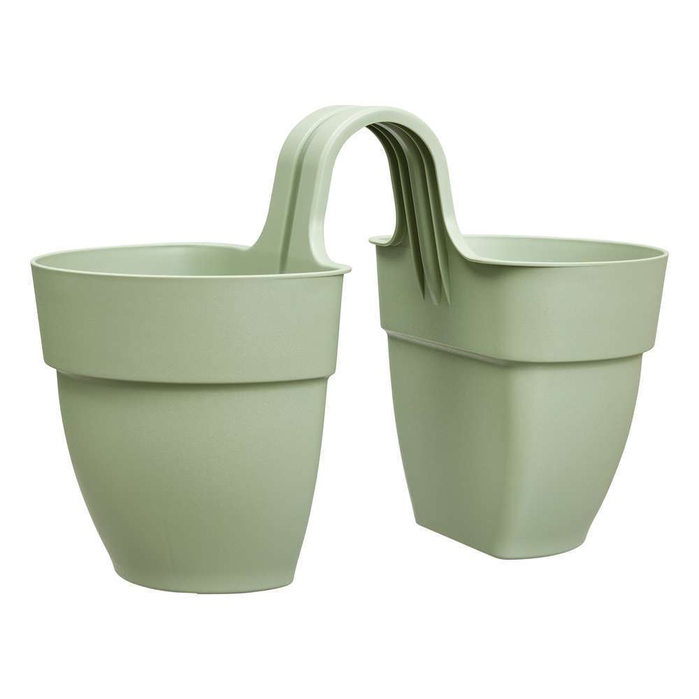 Jardinière Vibia Campana Flower 21 cm vert - H.26,5 x L.20,5 cm