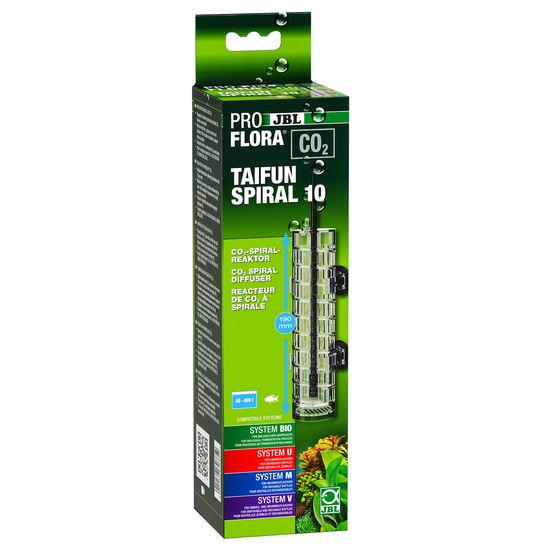 Proflora CO2 Taifun Tube Spiral 10, diffuseur pour fertilisation