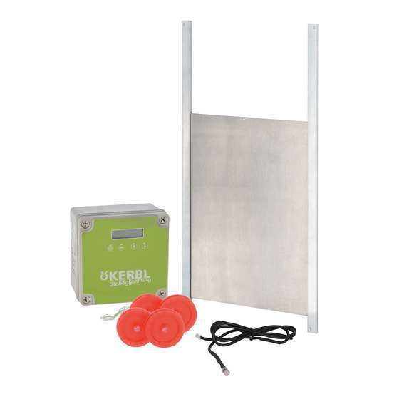 Kit complet - Porte Coulissante automatique de poulailler 300 x 400 mm