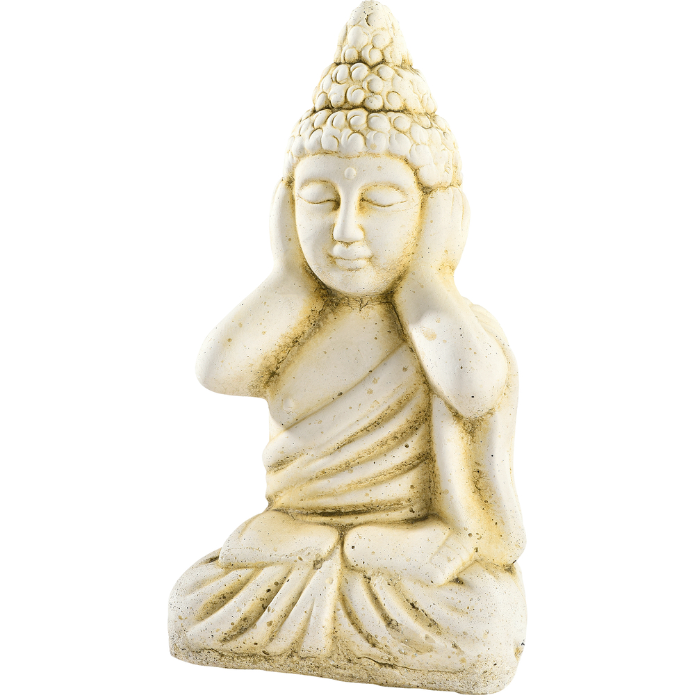 Statue ton ciré vieilli - H.20cm