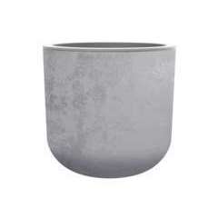 Pot Rond  'Basalt Up' gris béton - Ø 38,5x36,8cm - 32,5 L - 40cm