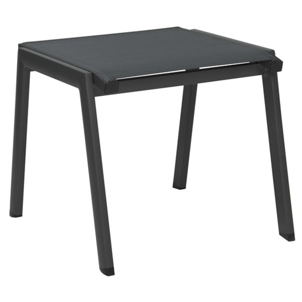 Repose-Pieds ALLROUND Aluminium Anthracite Textilène Carbone