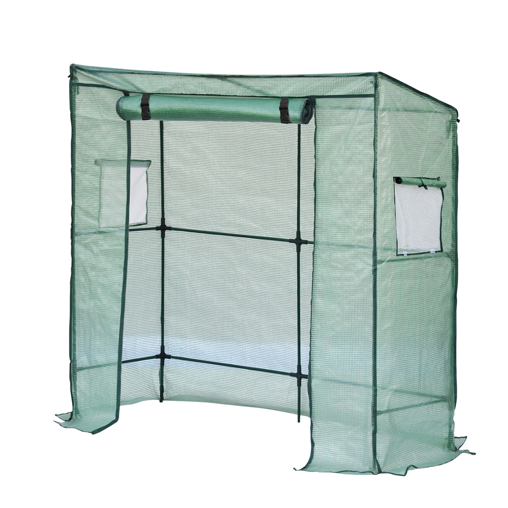 Serre souple à tomates avec housse - L.198xl.78xH.200cm