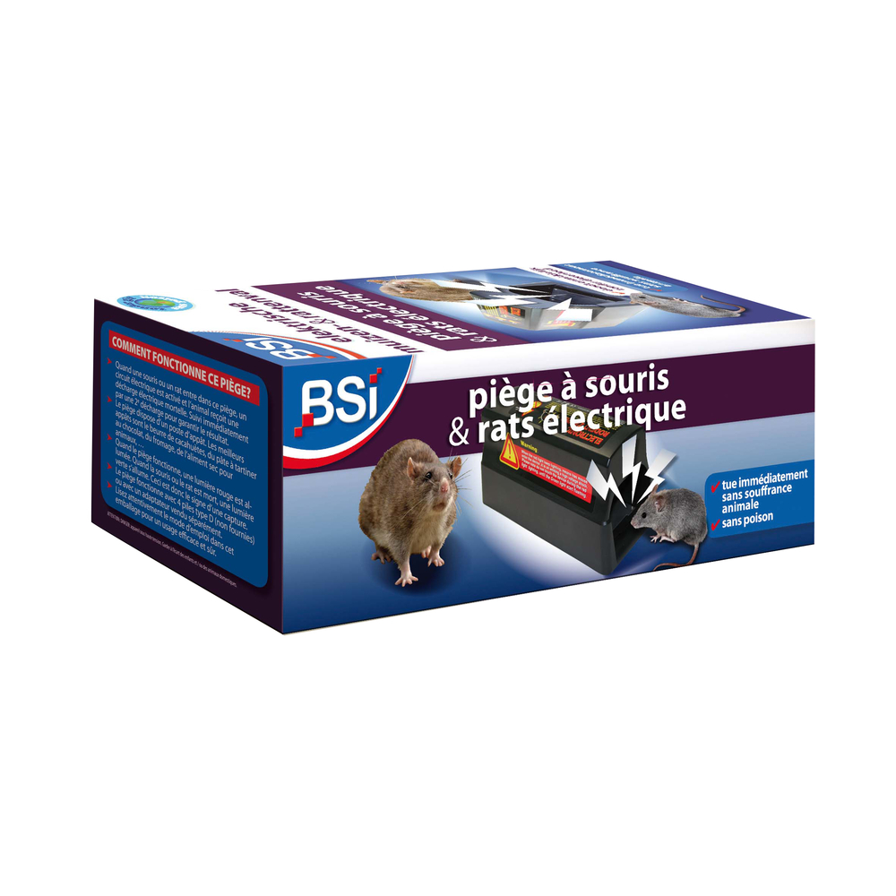 Piège électrique contre souris et rats - H.28cm