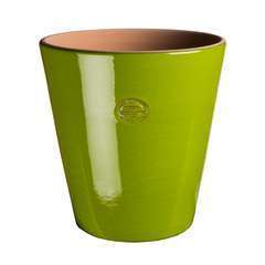 Pot Vaso vert en terre cuite - D.22x22cm