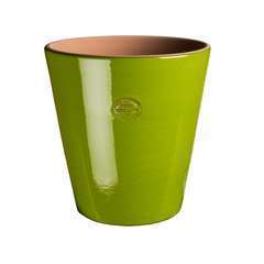 Pot Vaso vert en terre cuite - D.27x27cm