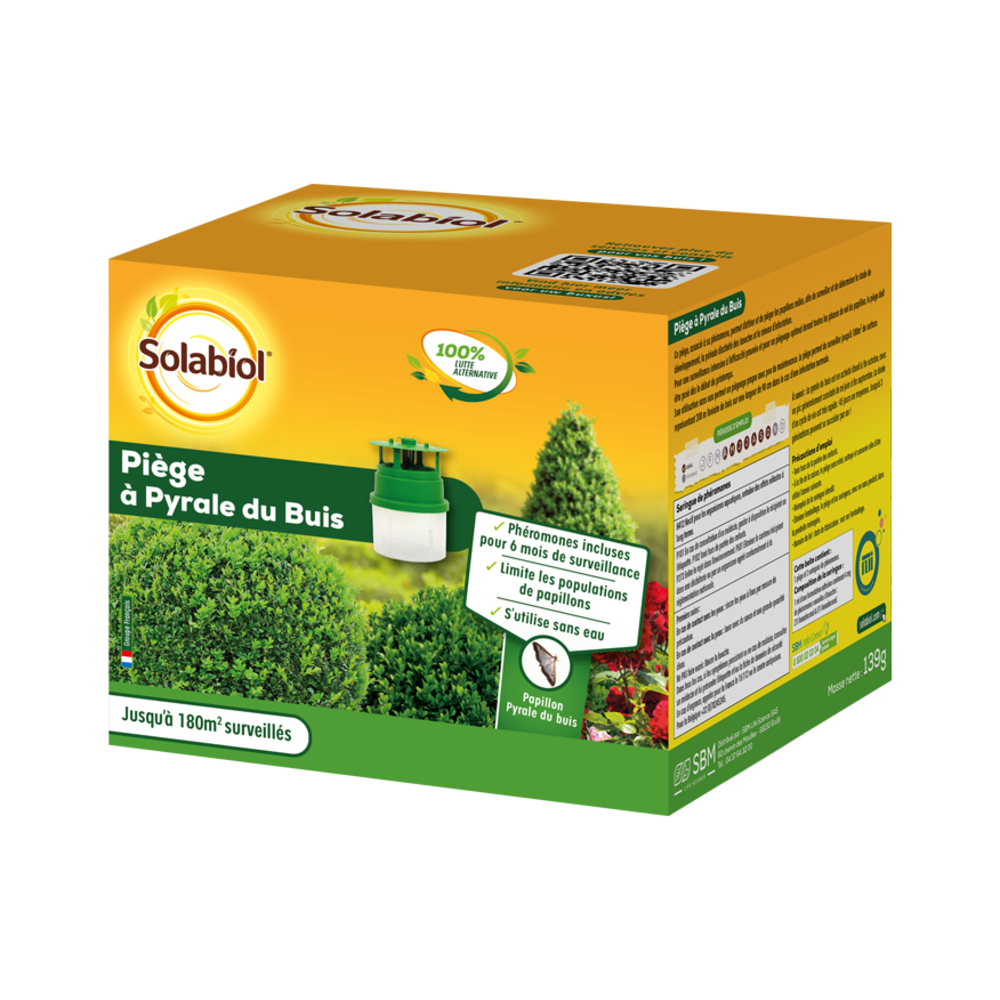 Piège à phéromone pyrale du buis - Solabiol