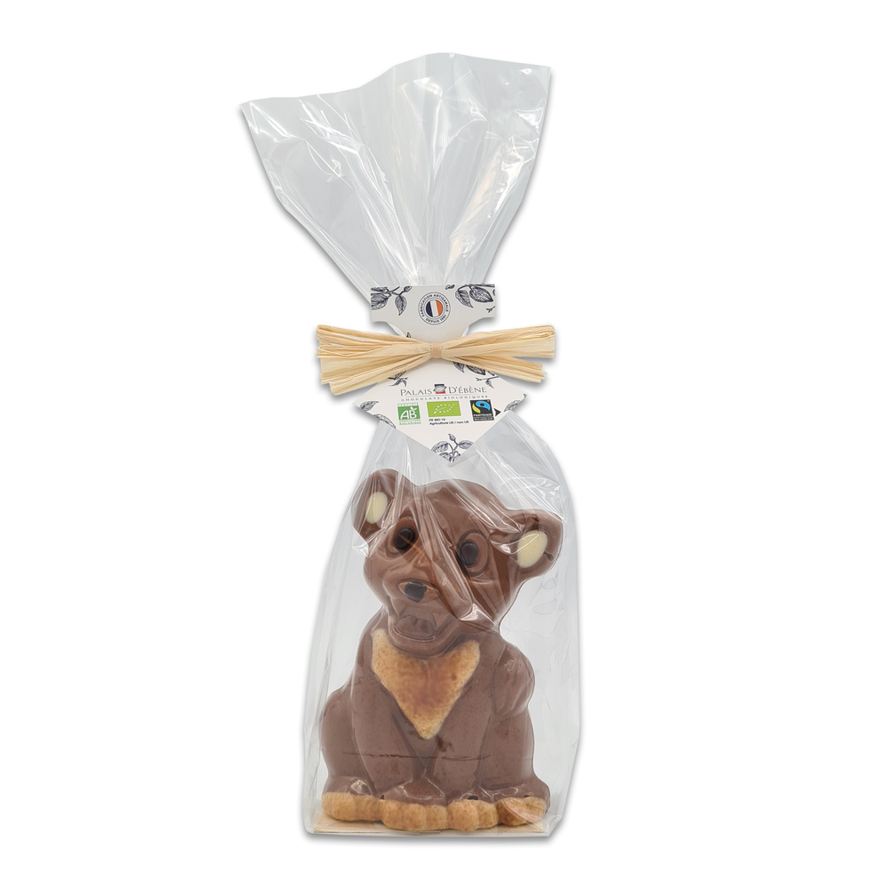 Lionceau en chocholat au lait 37% de cacao - 110g