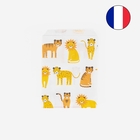 10 Pochettes Mini Felins