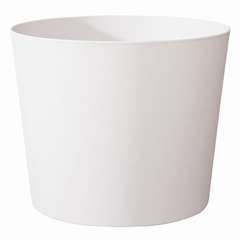 Pot conique Elément blanc 50 - D.49,3xH.42cm - 62,2L