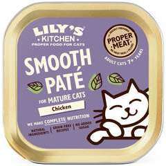 Pâtée Smooth pour chat mature sans céréales au poulet - 85 g