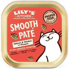 Pâtée Smooth pour chat adulte sans céréales au saumon et poulet - 85 g