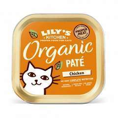 Patée Organic pour chat adulte sans céréales au poulet Bio - 85 g