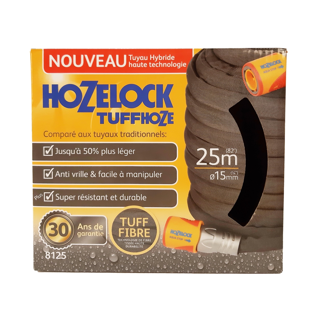Tuyau d'arrosage tuffhoze 25m