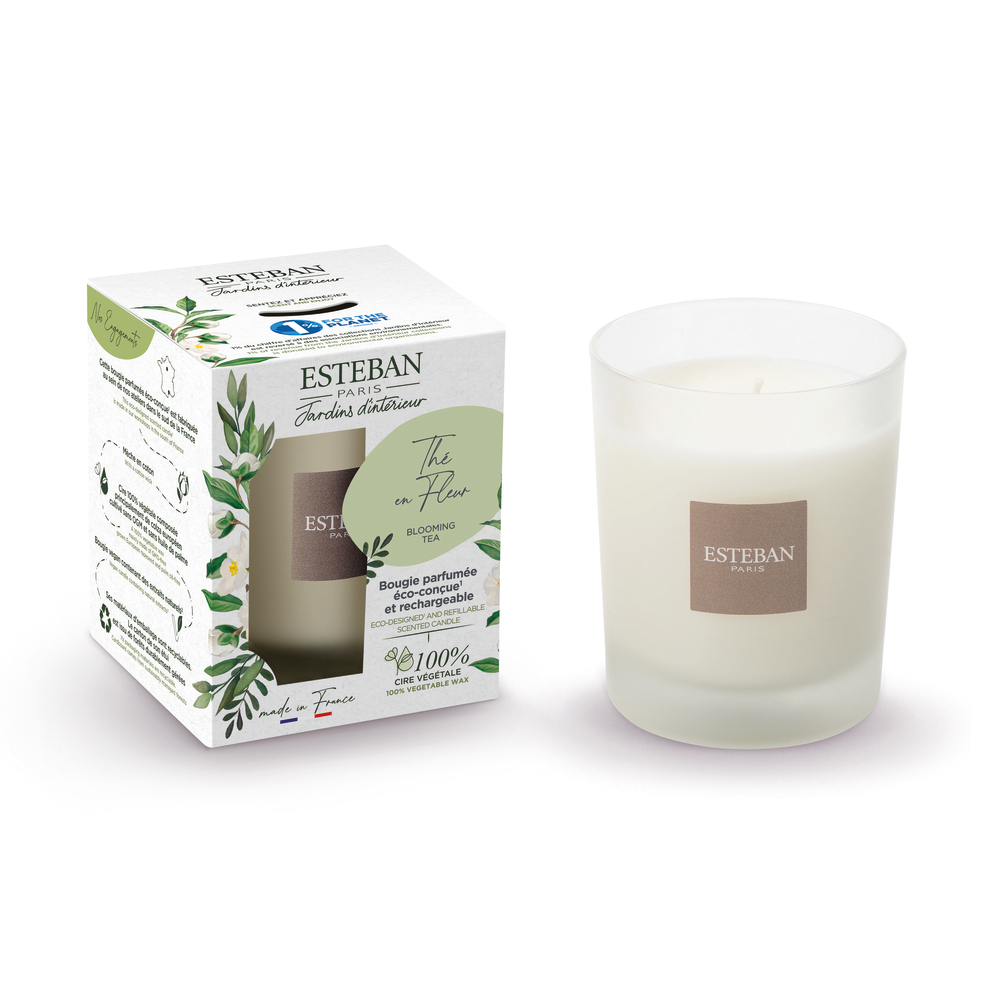 Bougie parfumée 180 g Thé en fleur