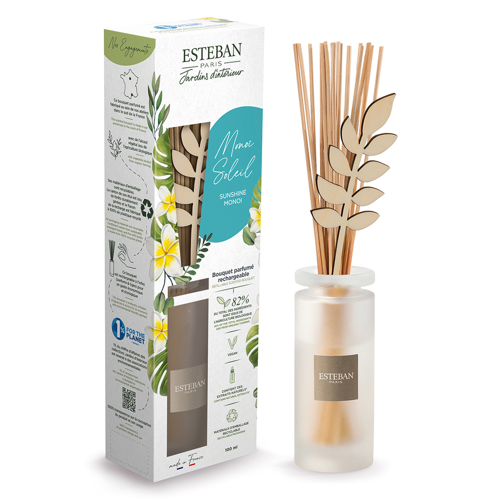 Bouquet parfumé Monoï Soleil - 100 ml