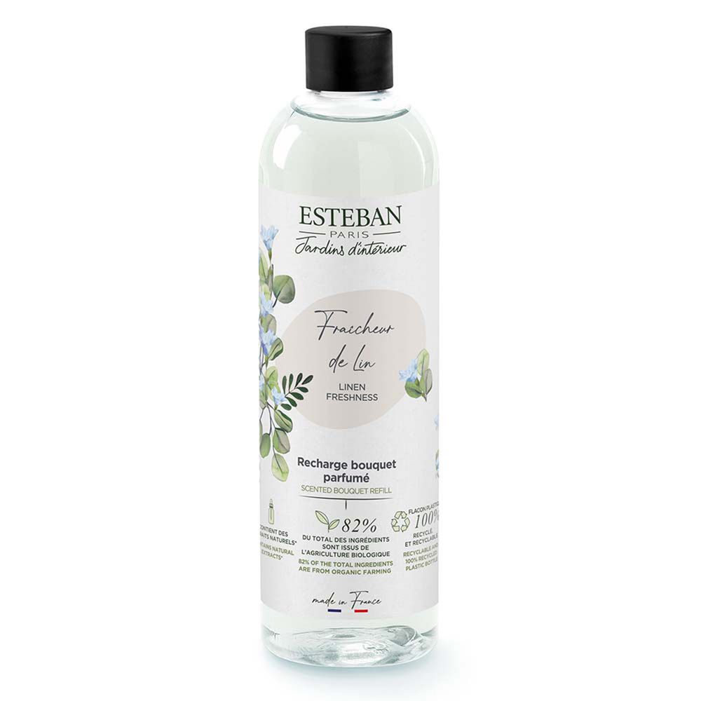 Recharge pour bouquet parfumé Fraîcheur de lin – 250 ml