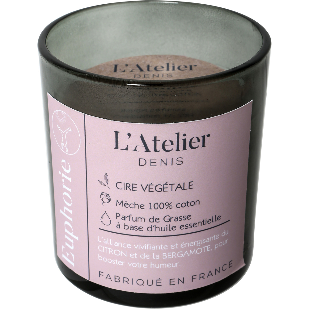 Bougie végétale parfumée Euphorie - 150 gr