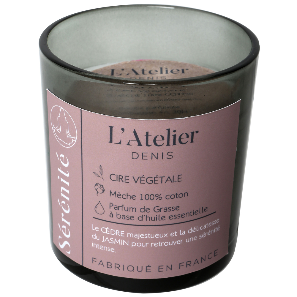 Bougie végétale parfumée Sérénité - 150 gr