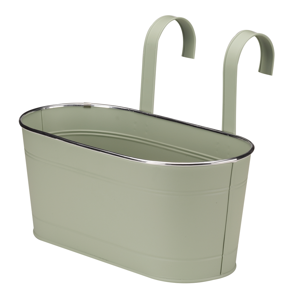 Jardinière suspendue vert 30cm