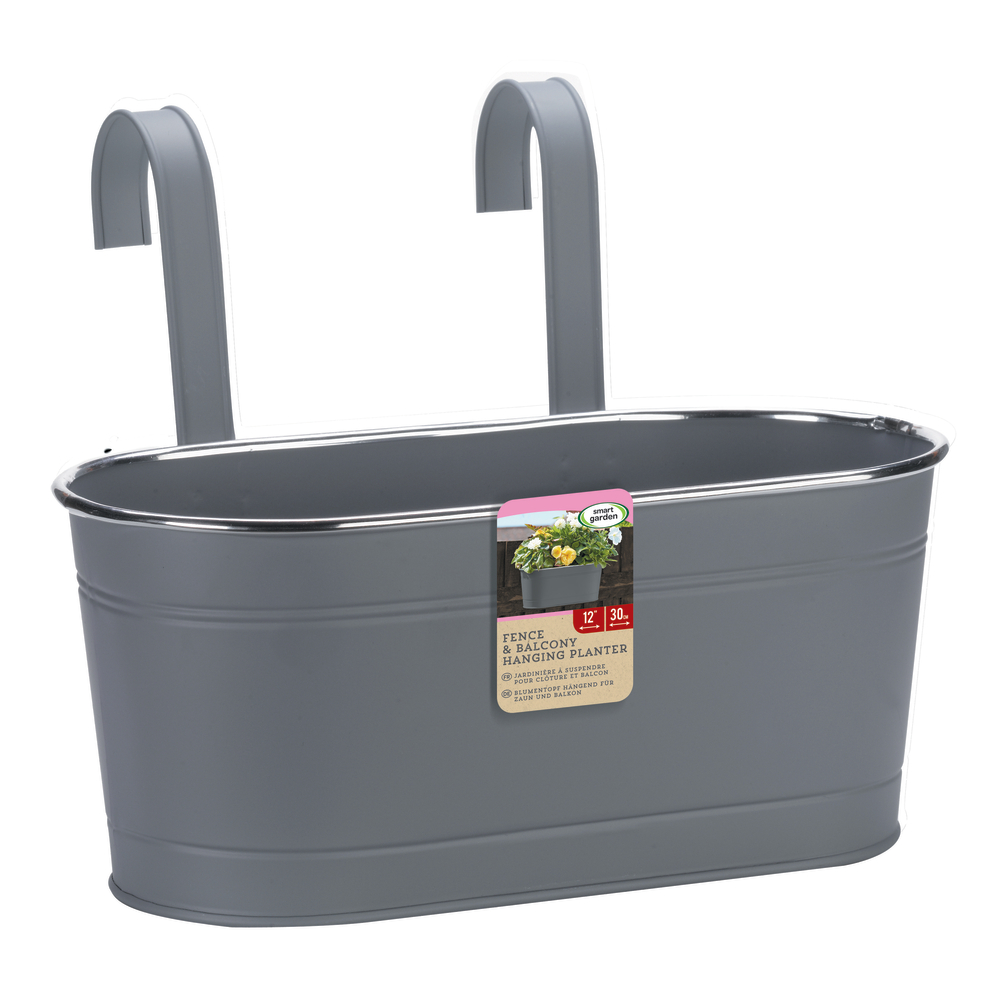 Jardinière Suspendue ardoise 30cm