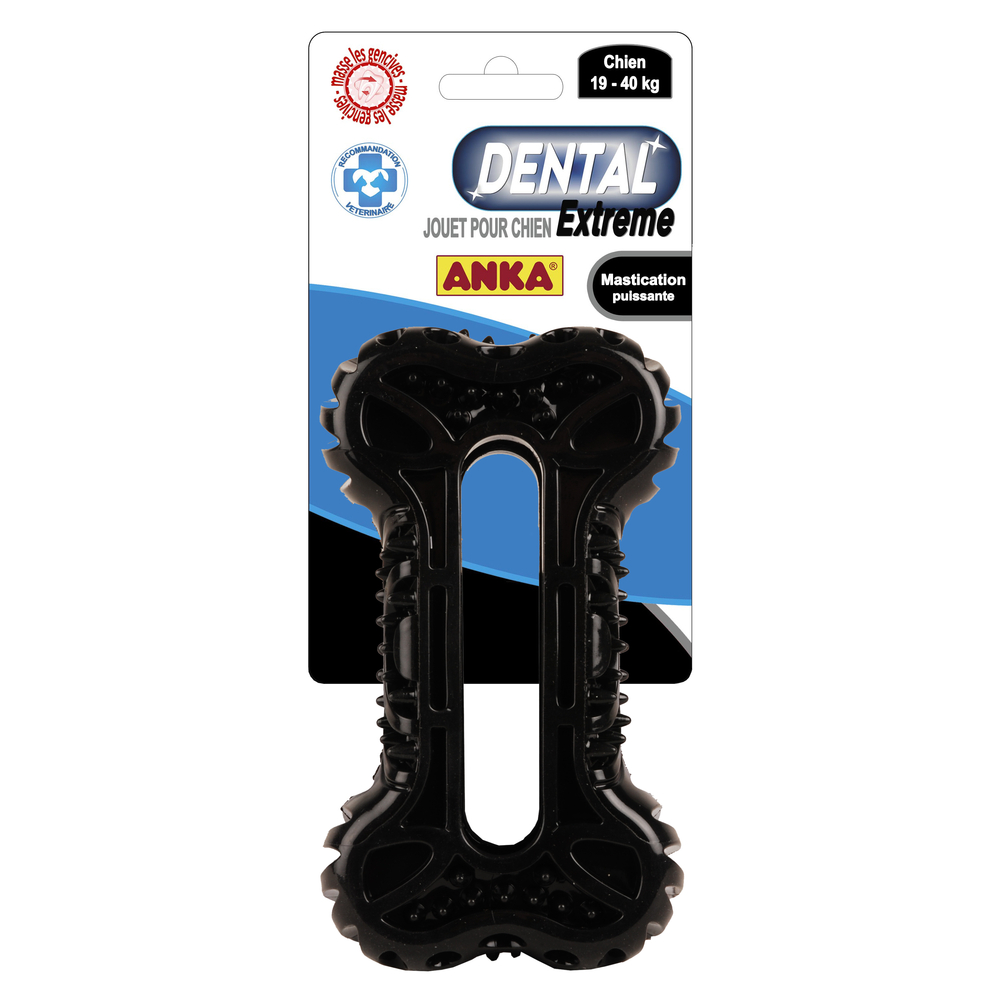 Jouet pour chien dental Extreme os mastication puissante ø17cm