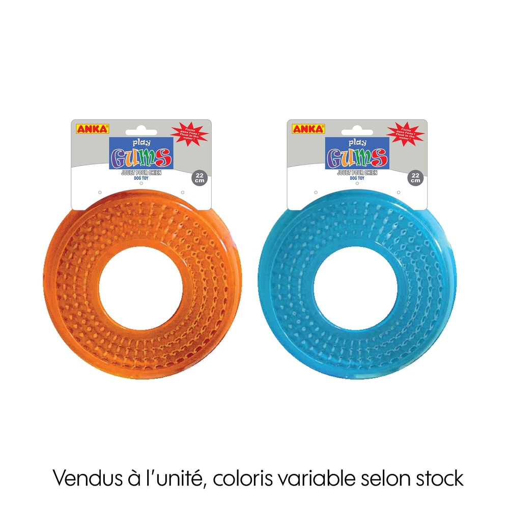 Jouet pour chien Frisbee semi ajoure ø22cm