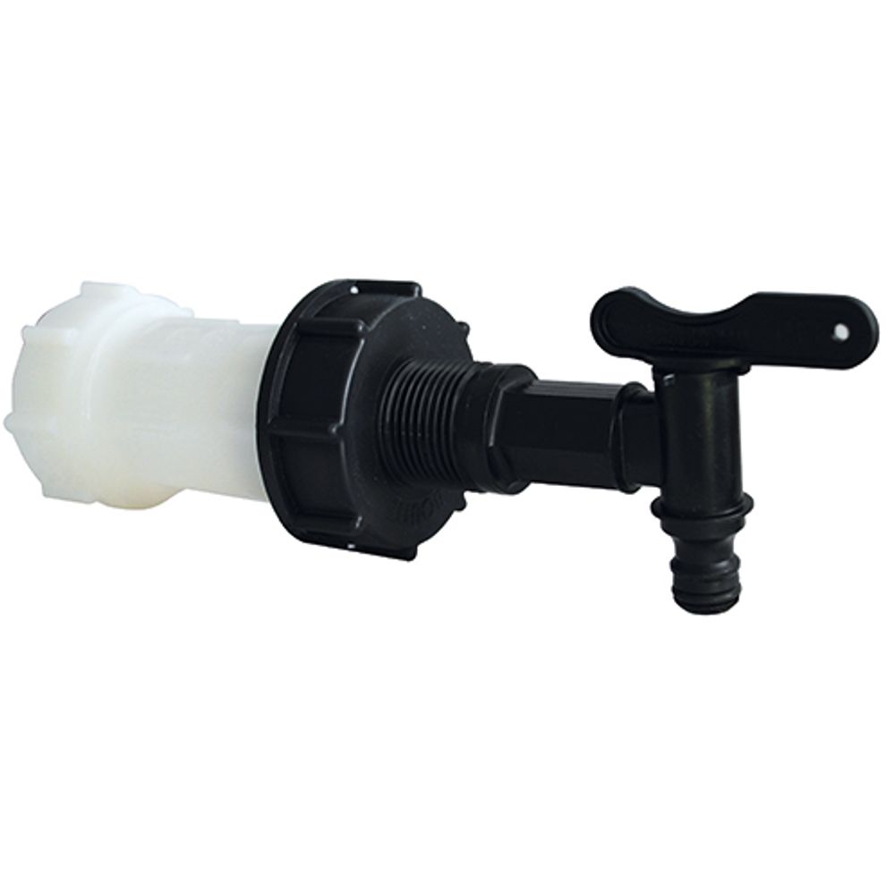 kit adaptateur plastique filtrant : robinet, rallonge, filtre