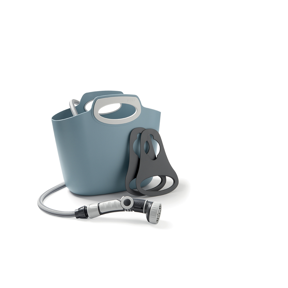 Kit tuyau auto-extensible 'Aquago Bunny', coloris bleu arctique - 25m