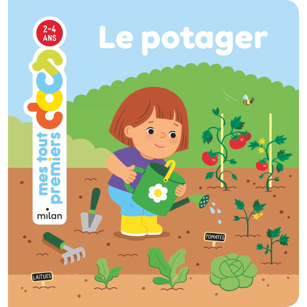 Livre pour enfant, mes tout premiers docs : le potager