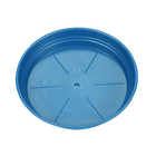 Soucoupe Soleilla ronde en polypropylène 100% recyclable bleue D.15cm