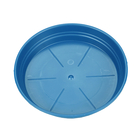 Soucoupe Soleilla ronde en polypropylène 100% recyclable bleue D.35cm