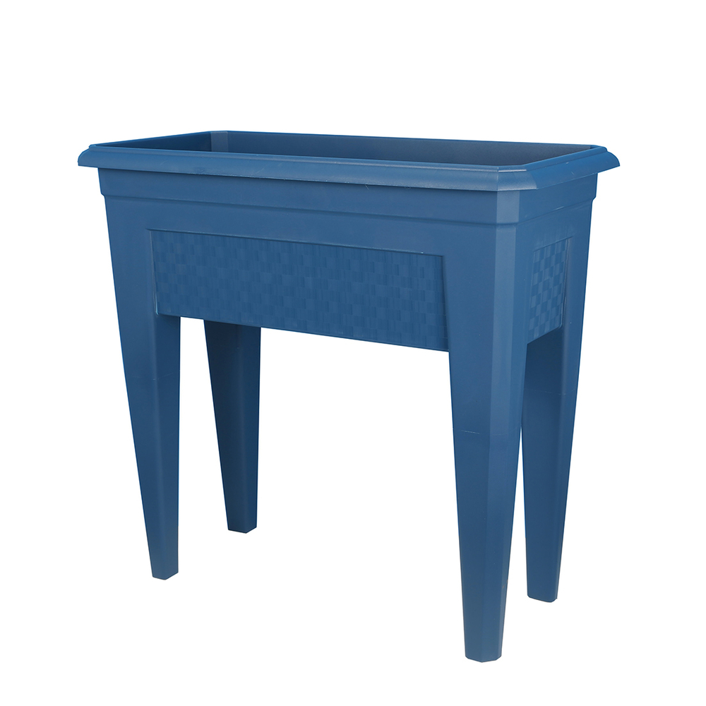 Bac potager Izigarden 80 en polypropylène 100% recyclable Bleu