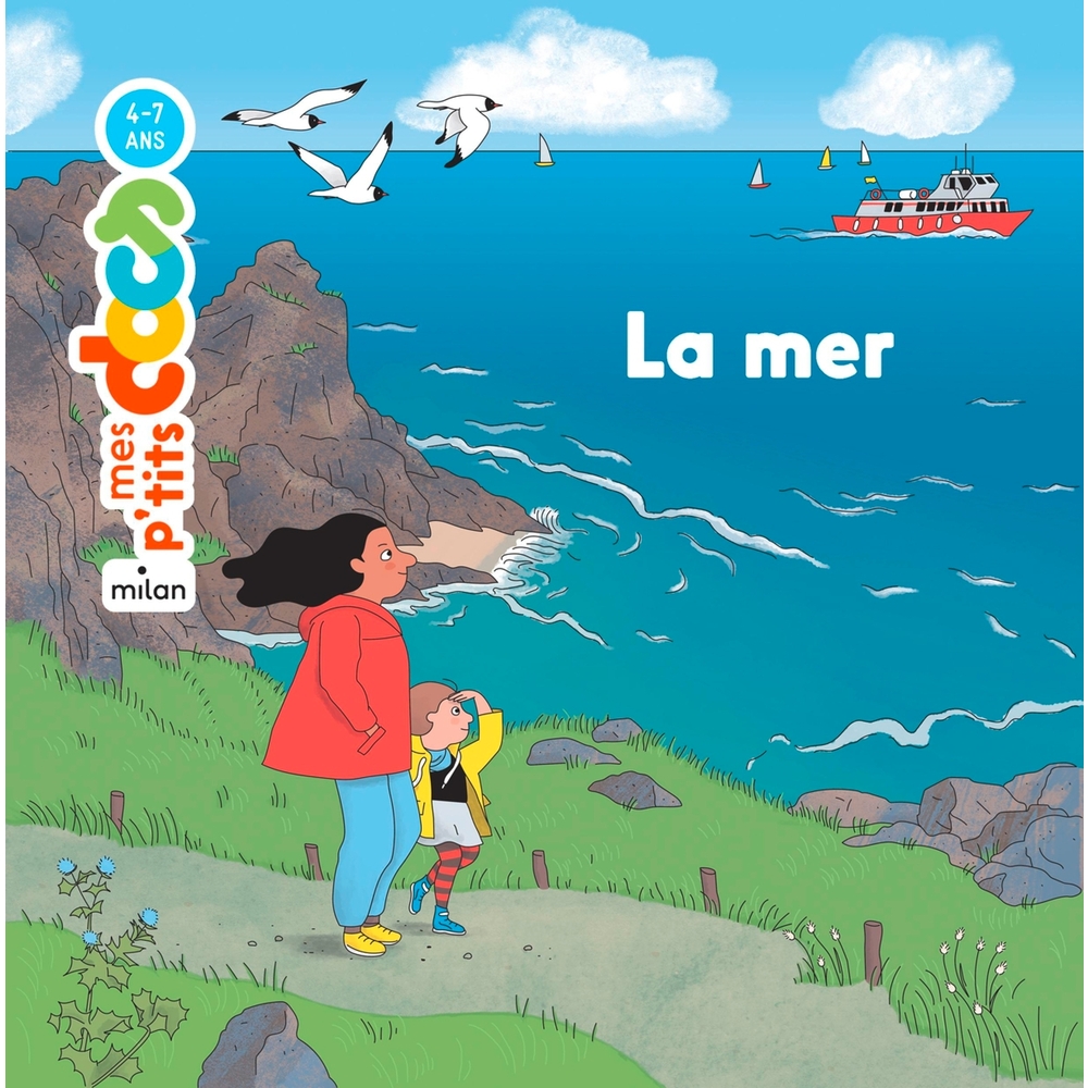 Livre pour enfant, petits docs : la mer