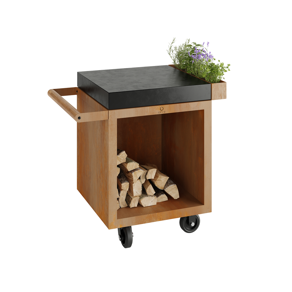 Table Corten 65 PRO Céramique Gris Anthracite