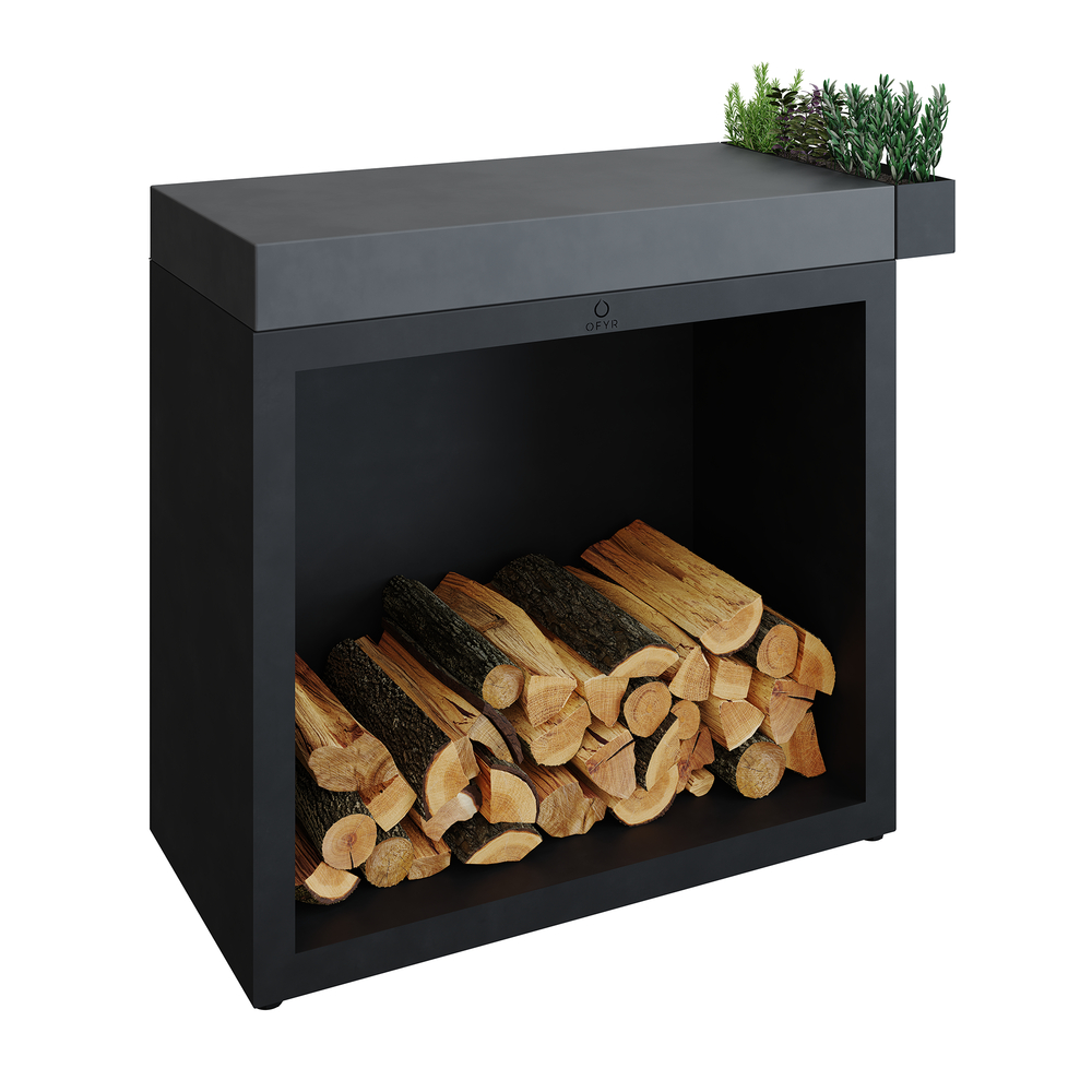 Bac de rangemnt Block Storage 90 Black Céramique Gris Anthracite