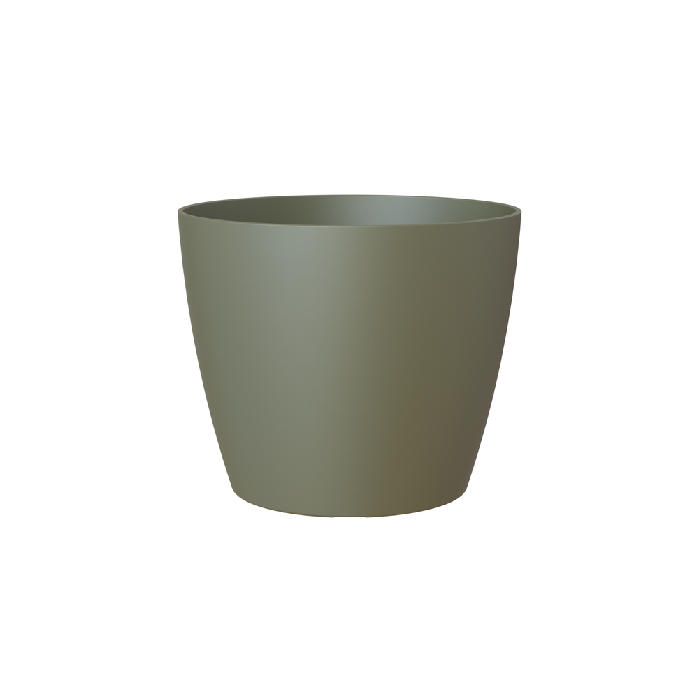 Cache-pot d'intérieur en plastique San Remo Vert sec Ø12cm